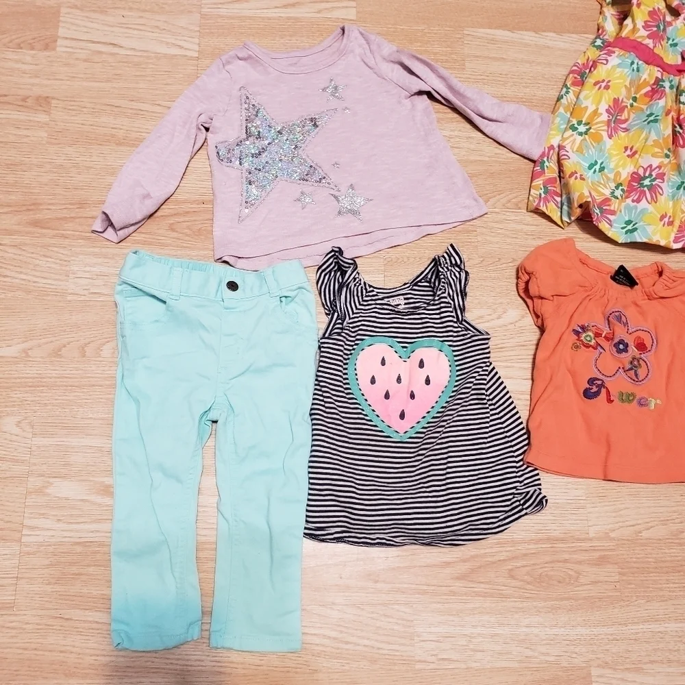 Girls size 24 months bundle of 6 items